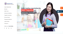 Desktop Screenshot of gmatdelhi.com